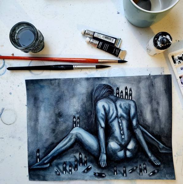 Figure Drawing No. 4