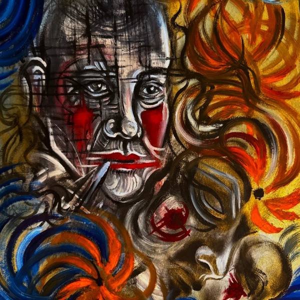 Stripped Man No. 4
